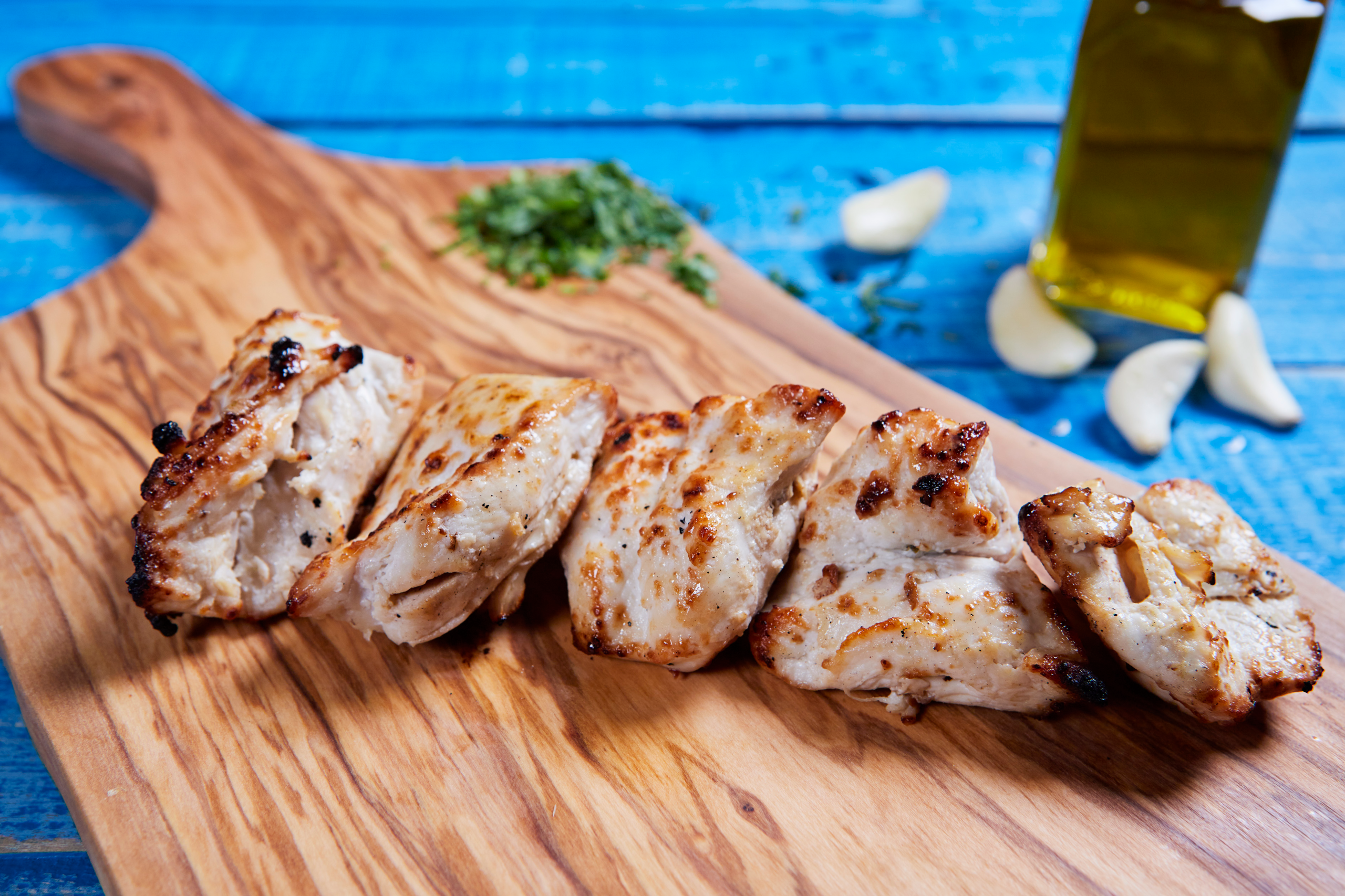 Shish tawook skewer