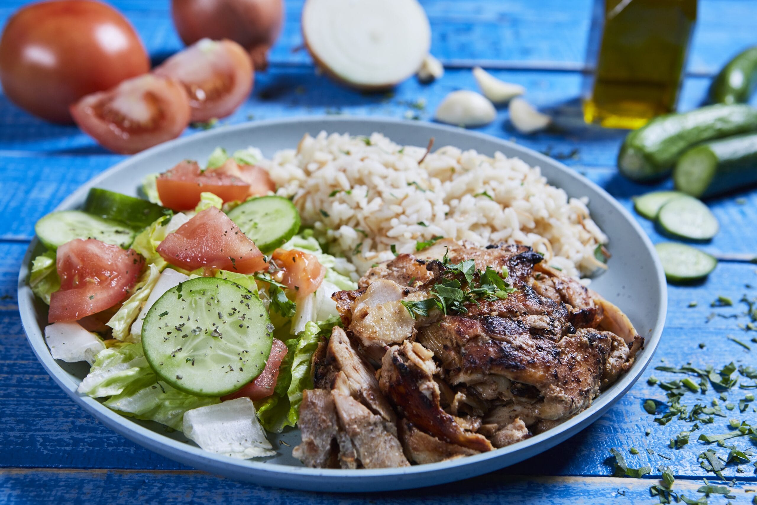 Chicken Shawarma Plate
