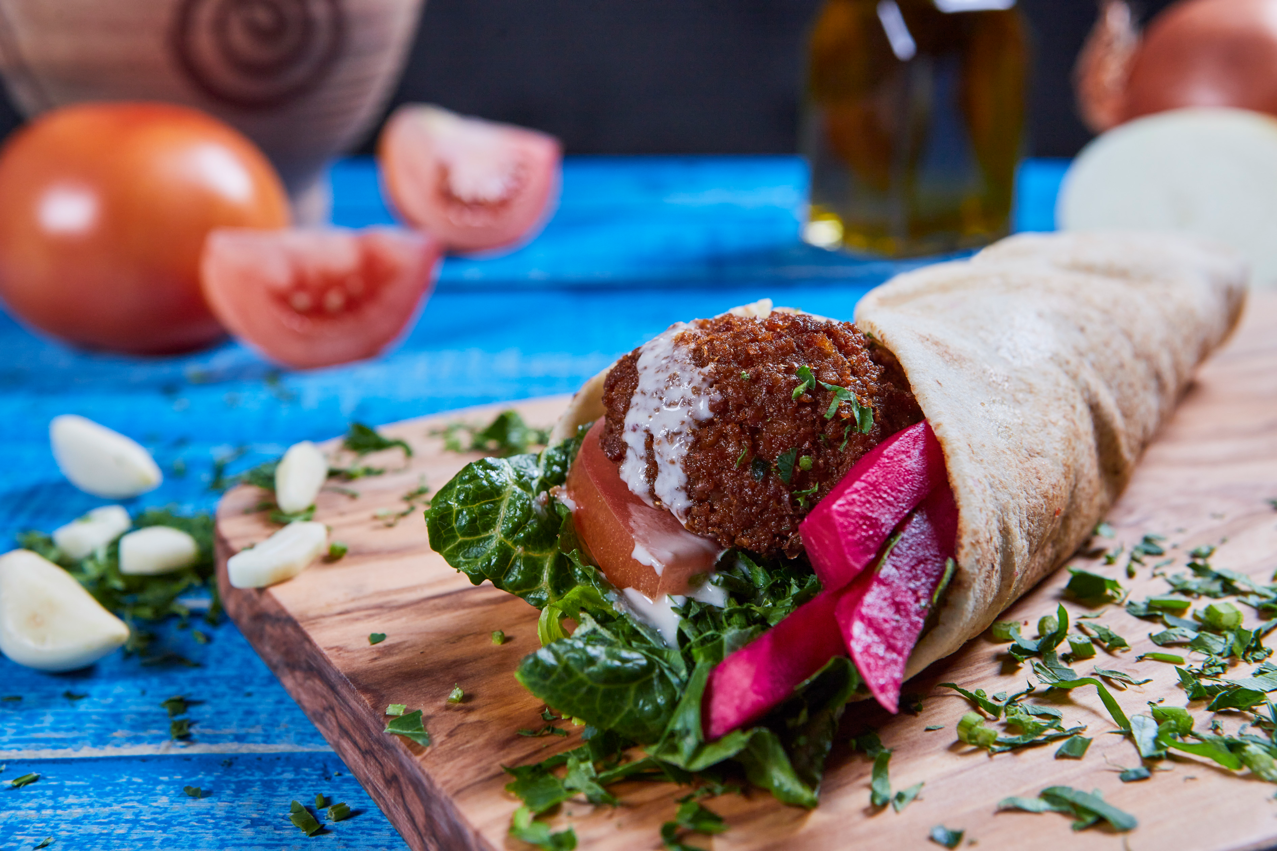Falafel Wrap (vegan)