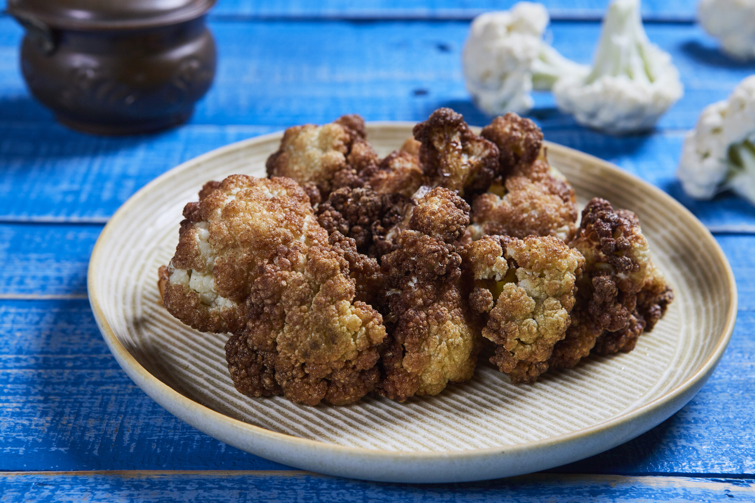 Fried Cauliflower (vegan)