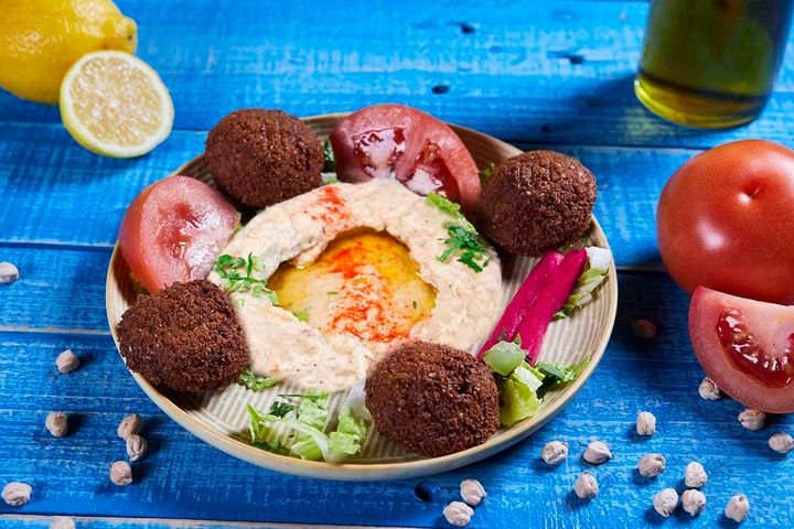 Falafel with Babaghanouj (vegan)