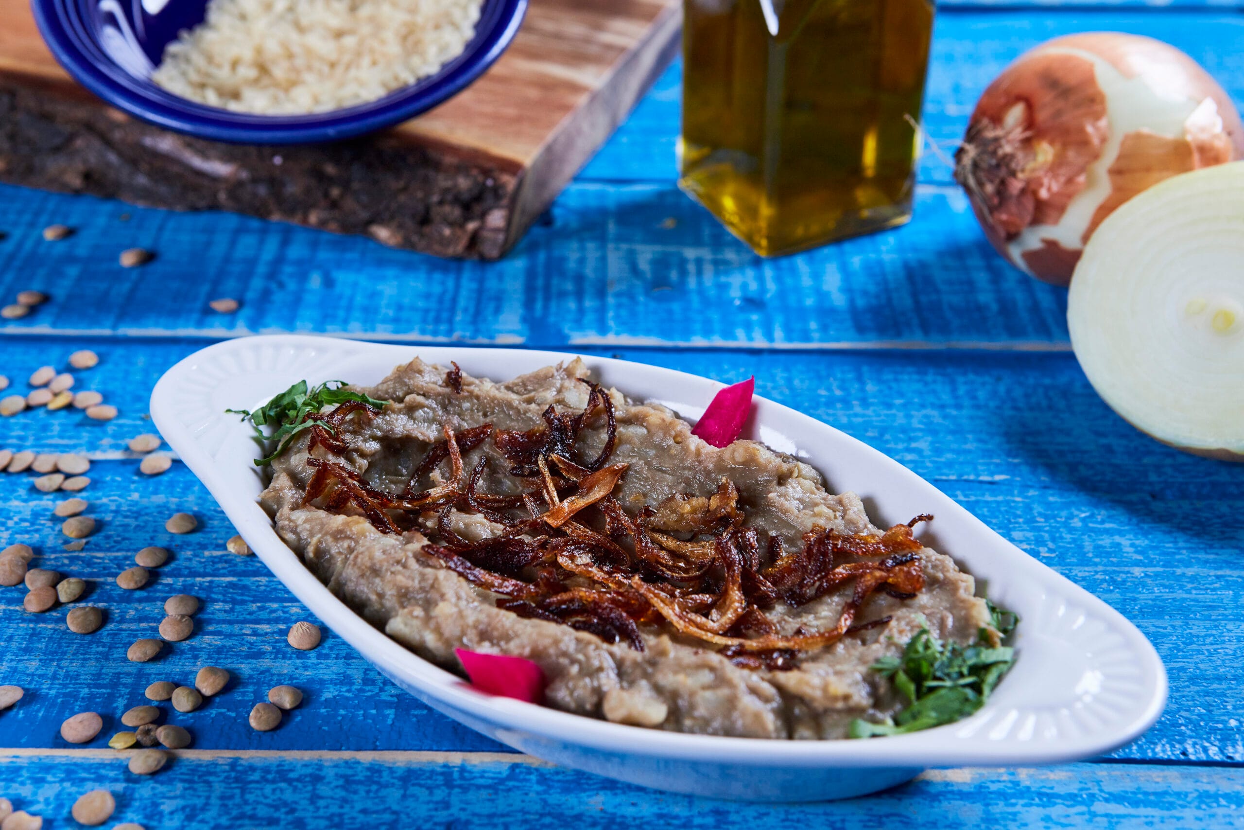 Moujadarah (vegan)