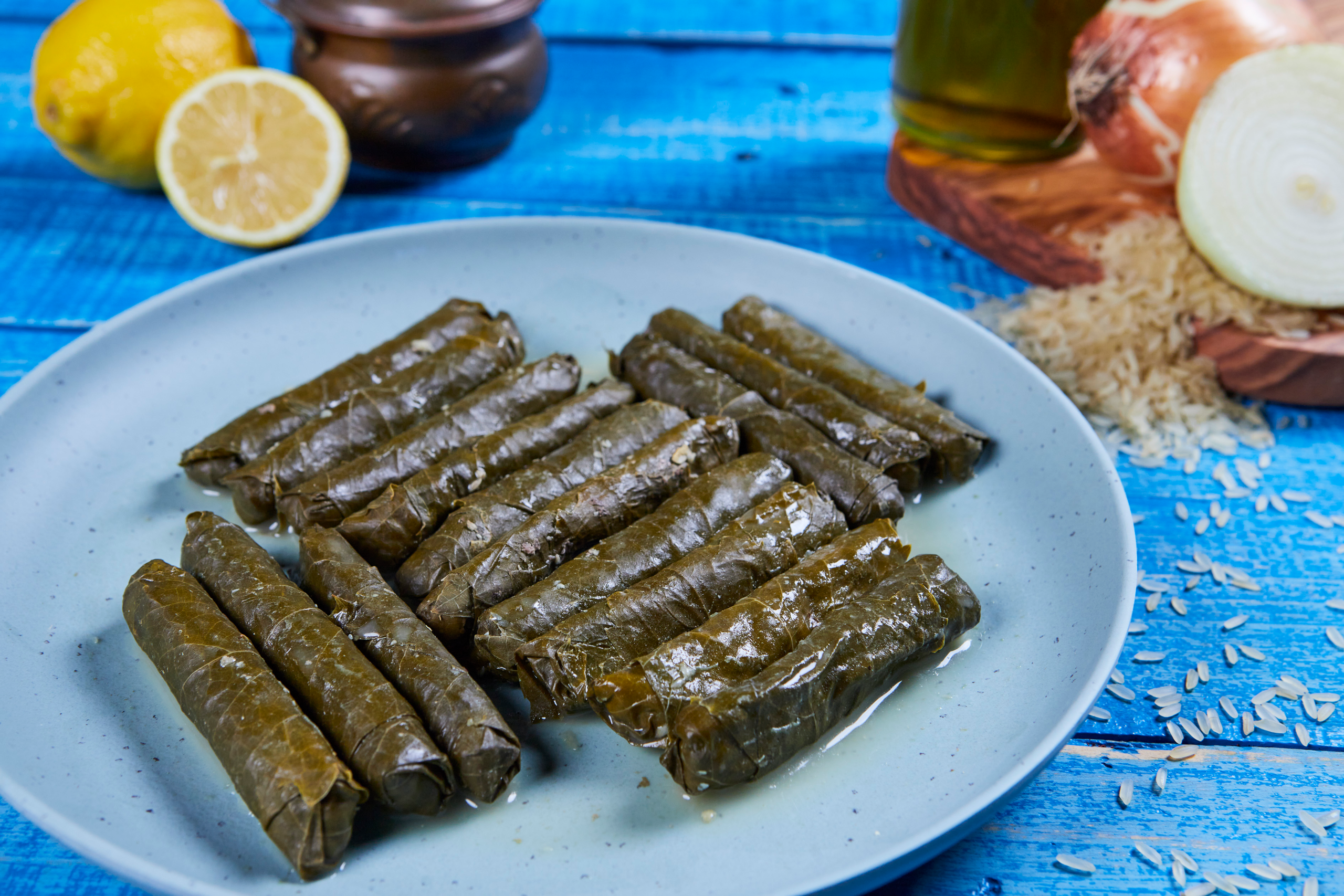 Grape Leaves with Meat