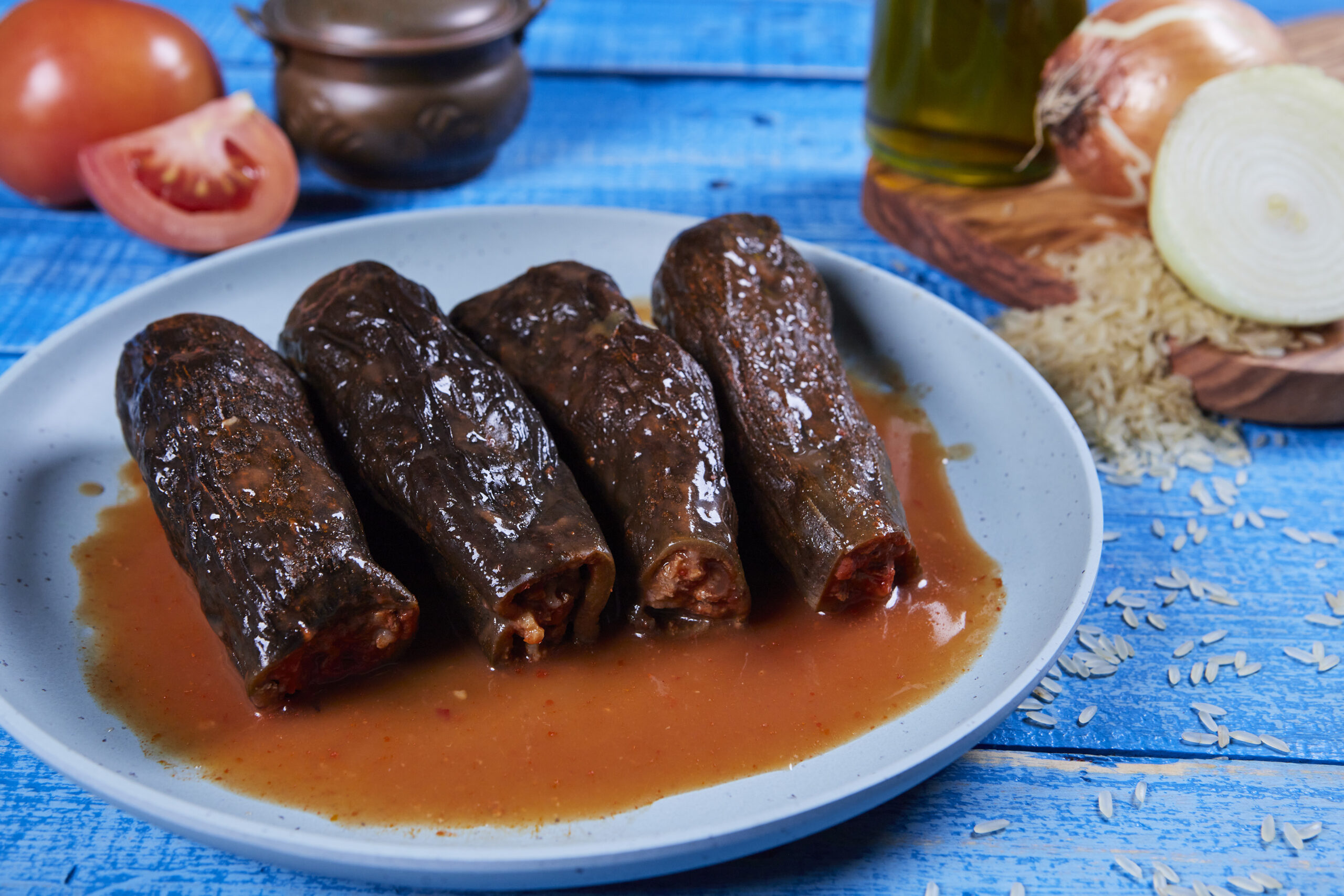 Stuffed Eggplant