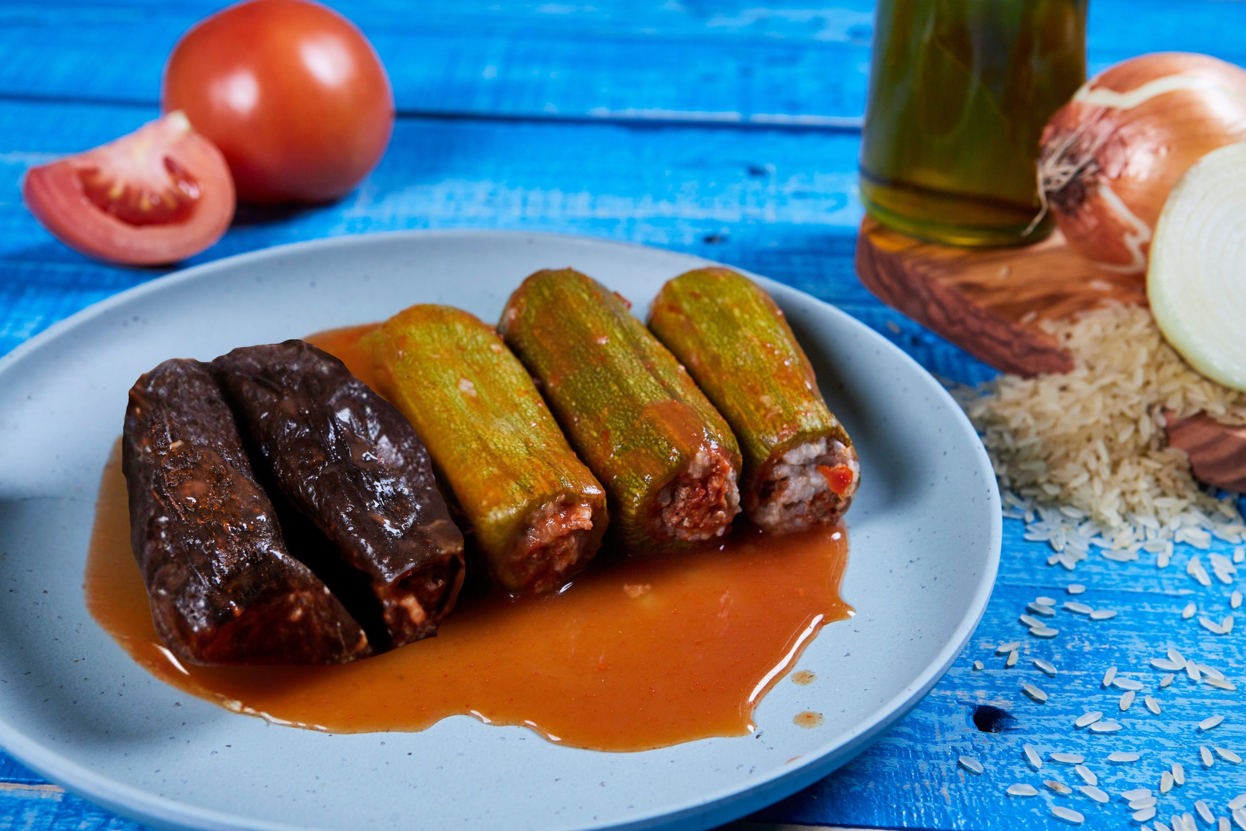 Stuffed Squash & Eggplant